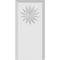 Ekena Millwork Standard Foster Flower Plinth Block With Beveled Edge, 2 1/2"W x 5"H x 1/2"P PBP025X050X050FOS10 - alternate 4